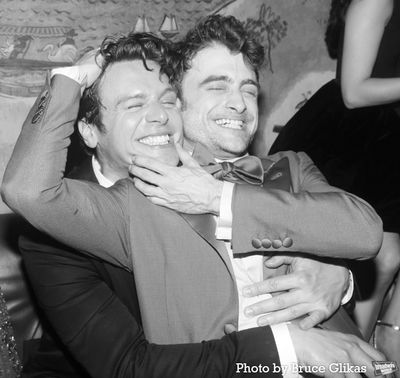 Jonathan Groff and Daniel Radcliffe Photo