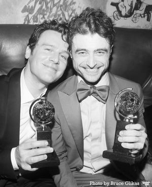 Jonathan Groff and Daniel Radcliffe Photo