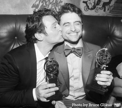 Jonathan Groff and Daniel Radcliffe Photo