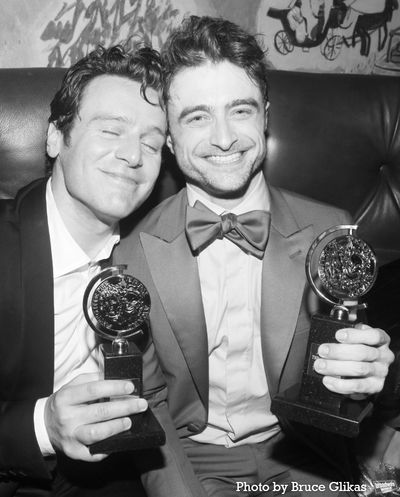 Jonathan Groff and Daniel Radcliffe Photo