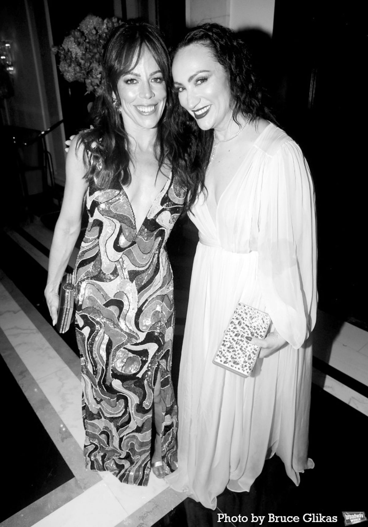 Leslie Rodriguez Kritzer and Eden Espinosa at 