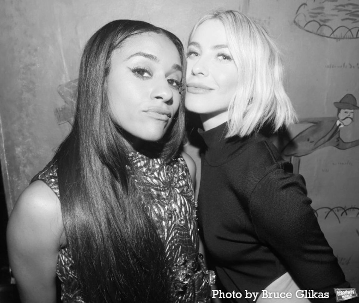 Ariana DeBose and Julianne Hough at 