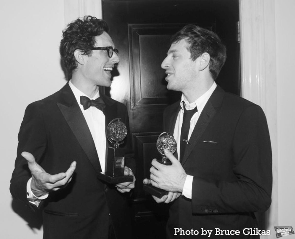 Justin Peck and Alex Edelman at 