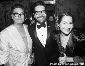 Jamie DuMont, Rob Russo and Shaina Taub @ BroadwayWorld Jamie DuMont, Rob Russo and Shaina Taub Photo