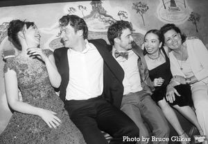 Erin Darke, Jonathan Groff, Daniel Radcliffe, Leana Rae Concepcion and Sandy Binion Photo