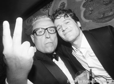 Rick Miramontez and Jonathan Groff  Photo
