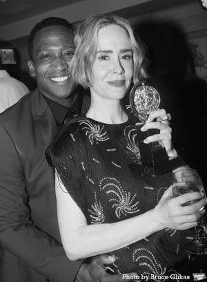 Jelani Remy and Sarah Paulson  Photo