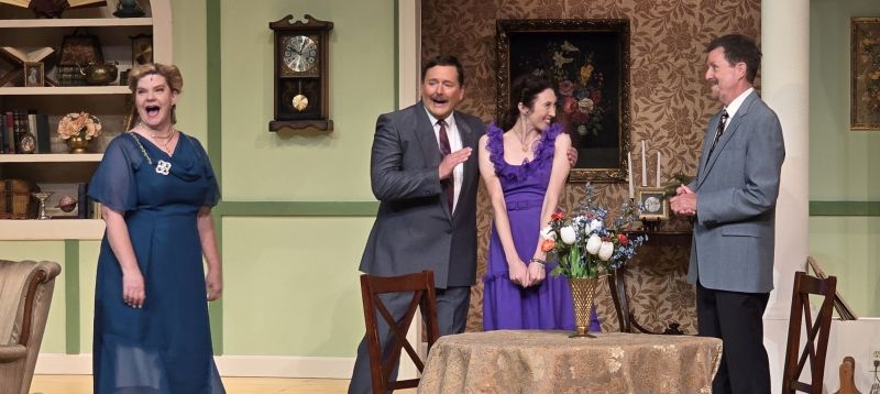 Review: BLITHE SPIRIT at Searcy Summer Dinner Theatre  Image