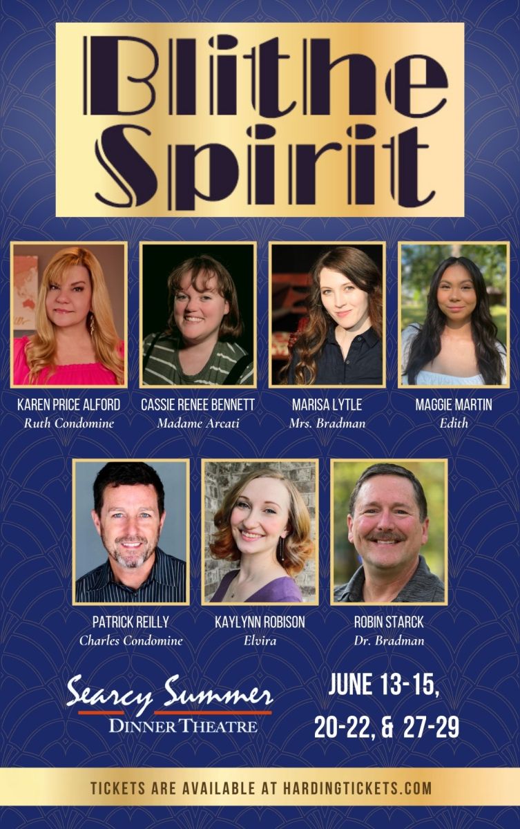 Review: BLITHE SPIRIT at Searcy Summer Dinner Theatre  Image