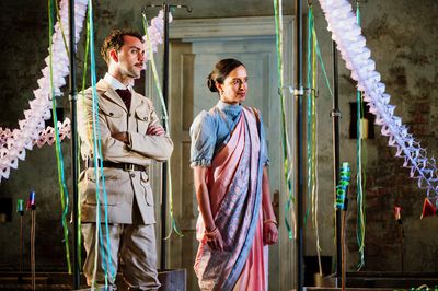 Patrick Osborne (Captain Lennox) & Avita Jay (Champa)  Photo