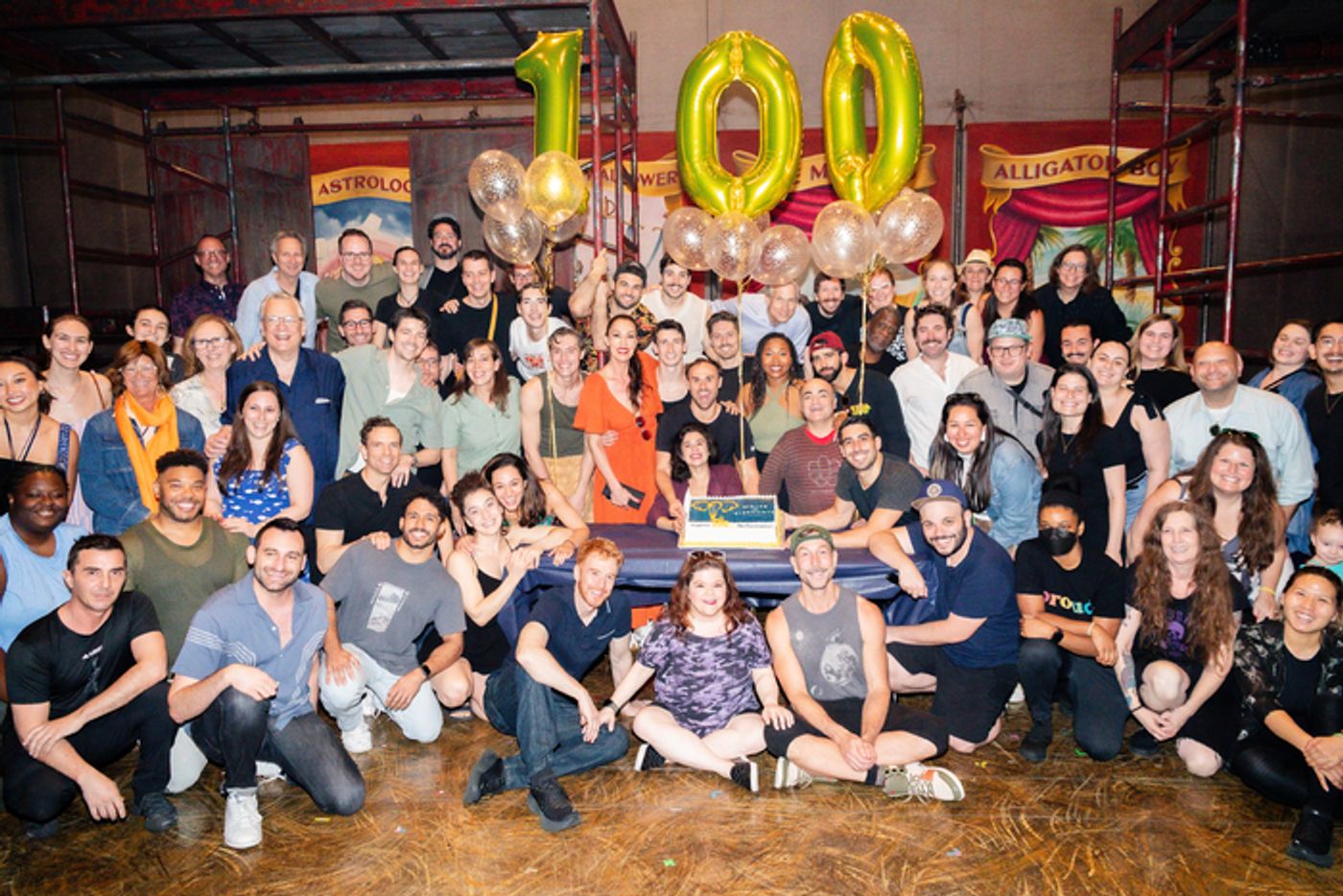Photos: WATER FOR ELEPHANTS Celebrates 100th Broadway Performance  Image