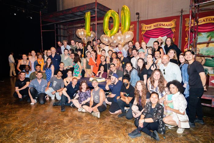Photos: WATER FOR ELEPHANTS Celebrates 100th Broadway Performance — photo 3 of 4