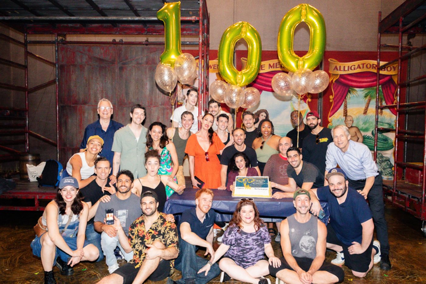 Photos: WATER FOR ELEPHANTS Celebrates 100th Broadway Performance  Image
