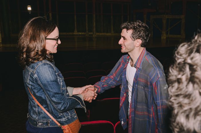 Photos: Tina Fey Visits ILLINOISE on Broadway — photo 2 of 6