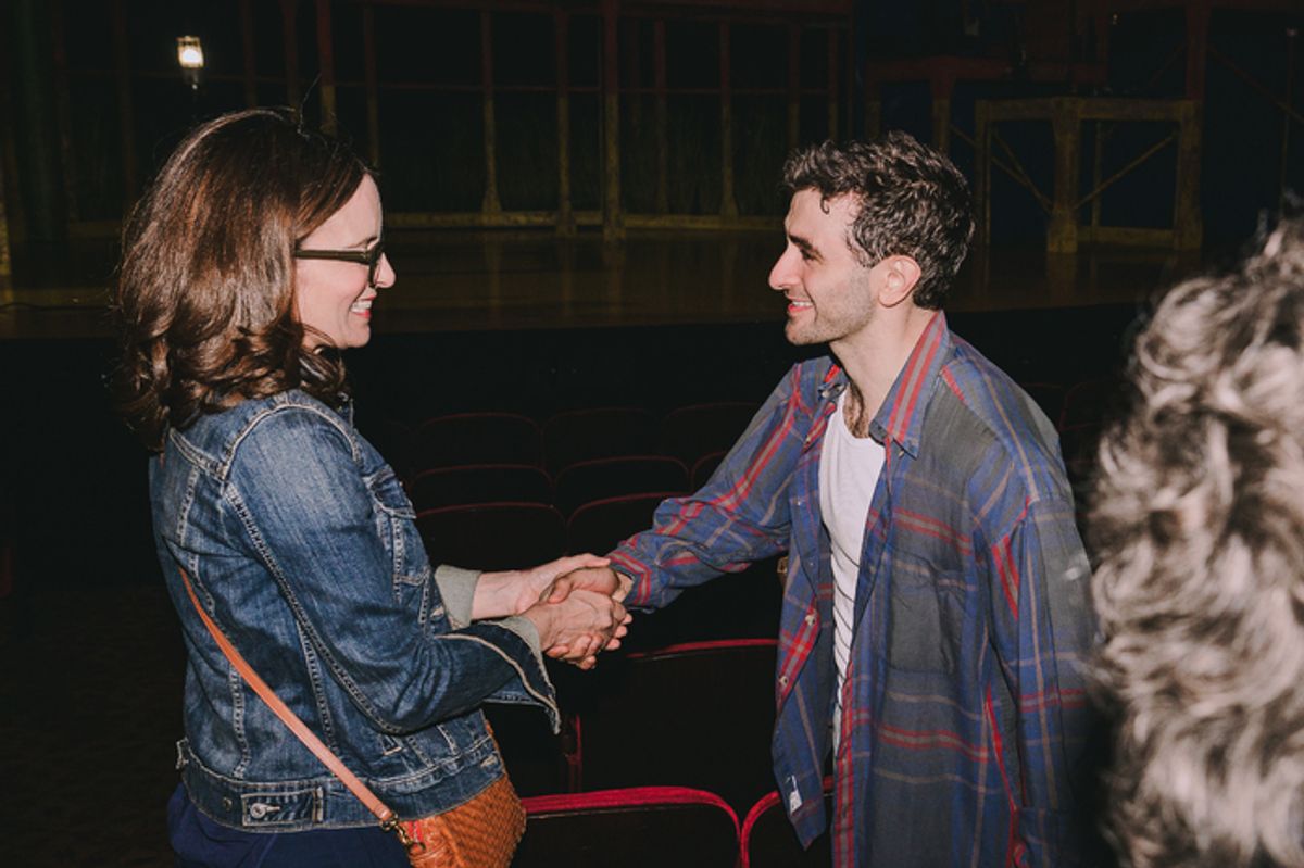 Tina Fey and Ricky Ubeda at 