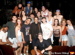 Ralph Macchio, Julia Macchio poses with Director Danya Taymor and the cast of "The Outsiders" @ BroadwayWorld Ralph Macchio, Julia Macchio poses with Director Danya Taymor and the cast of "The Ou Photo