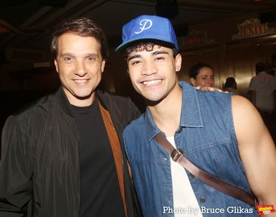 Ralph Macchio and Daryl Tofa Photo