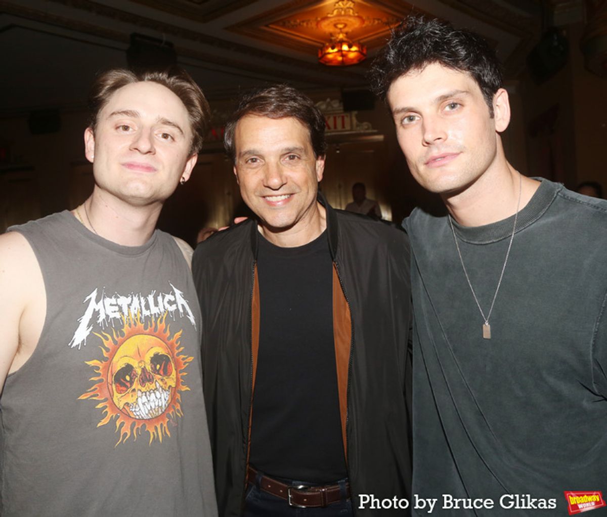 Victor Carrillo Tracey, Ralph Macchio and Kevin William Paul  at 