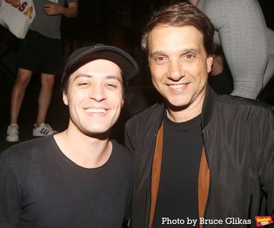 Josh Strobl and Ralph Macchio Photo
