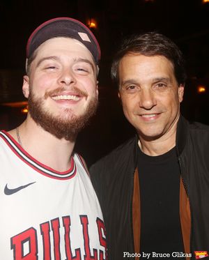 Sean Harrison Jones and Ralph Macchio @ BroadwayWorld Sean Harrison Jones and Ralph Macchio Photo