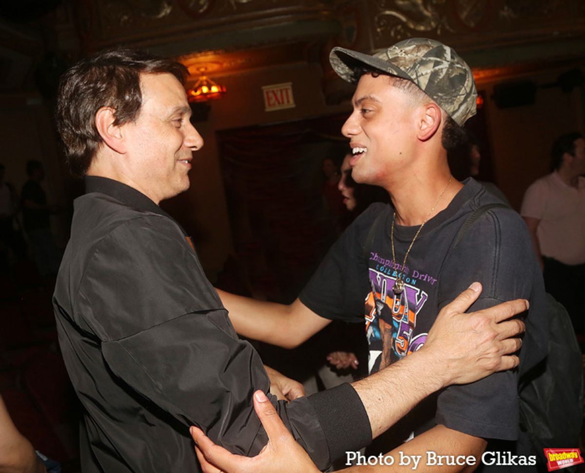 Ralph Macchio and Sky Lakota-Lynch at 