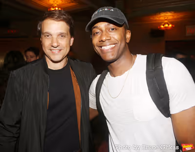 Ralph Macchio and Joshua Boone Photo