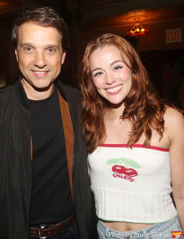 Ralph Macchio and Emma Pittman Photo