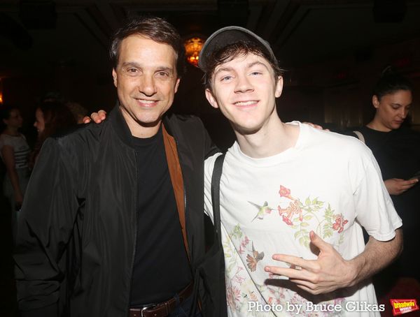 Ralph Macchio and Brody Grant Photo