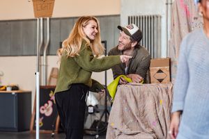 Lara Denning and Matt Cardle @ BroadwayWorld Lara Denning and Matt Cardle Photo