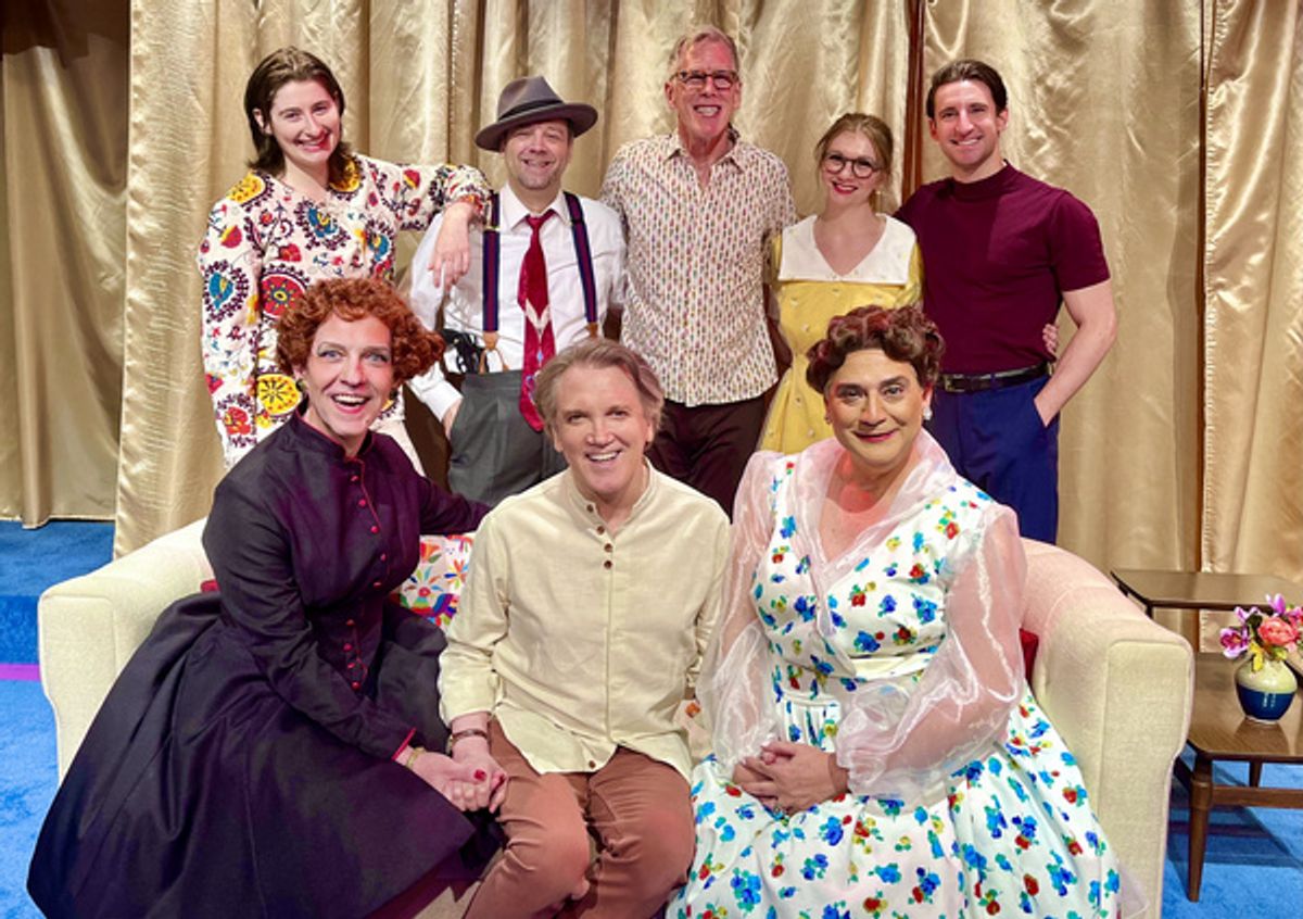 Jimmy Moon, Charles Busch, Jeffrey Vause, Phoebe Lloyd, Robert Sebastian Webb, Steve Hauck, Sarah Sanou, Alex Herrera at 