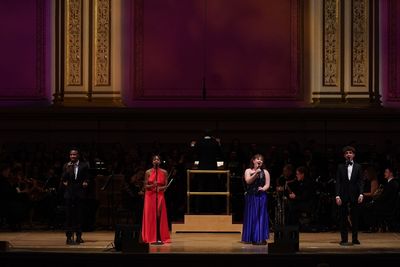 Fernell Hogan, Olivia Elease Hardy, Nina White, Miguel Gil Photo