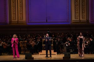 Sara King, Santino Fontana, Lauren Blackman  Photo
