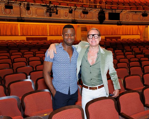 Josh Brekenridge and Carson Kressley Photo