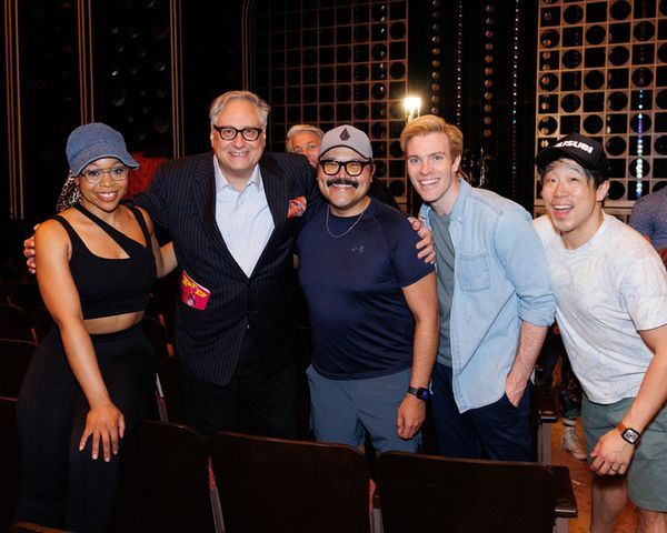 Tamika Lawrence, Douglas Carter Beane, Orville Mendoza, Billy Harrington Tighe, and R Photo