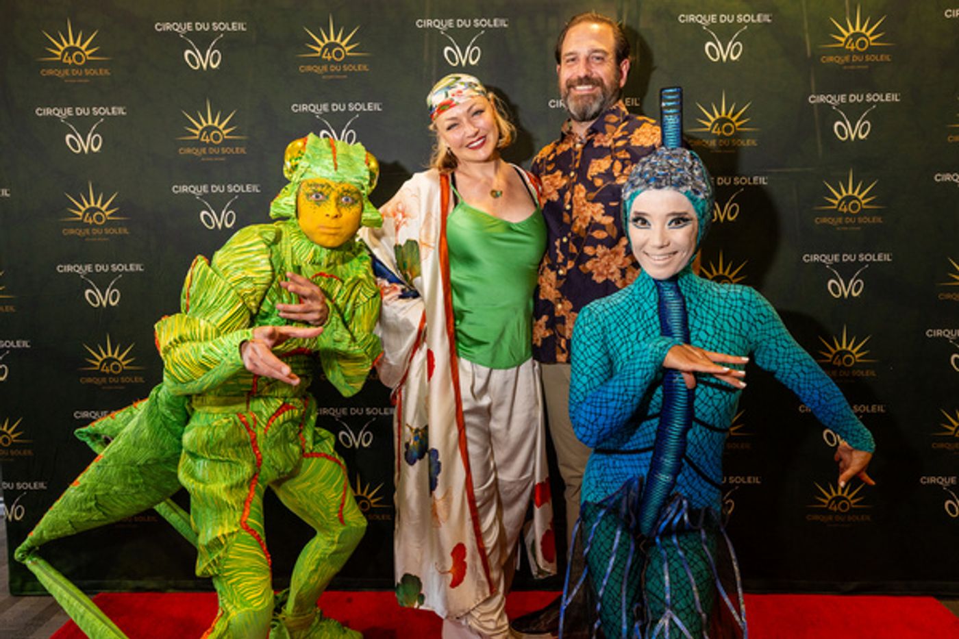 Photos: Go Inside the Opening Night Red Carpet From Cirque Du Soleil's OVO at Prudential Center  Image