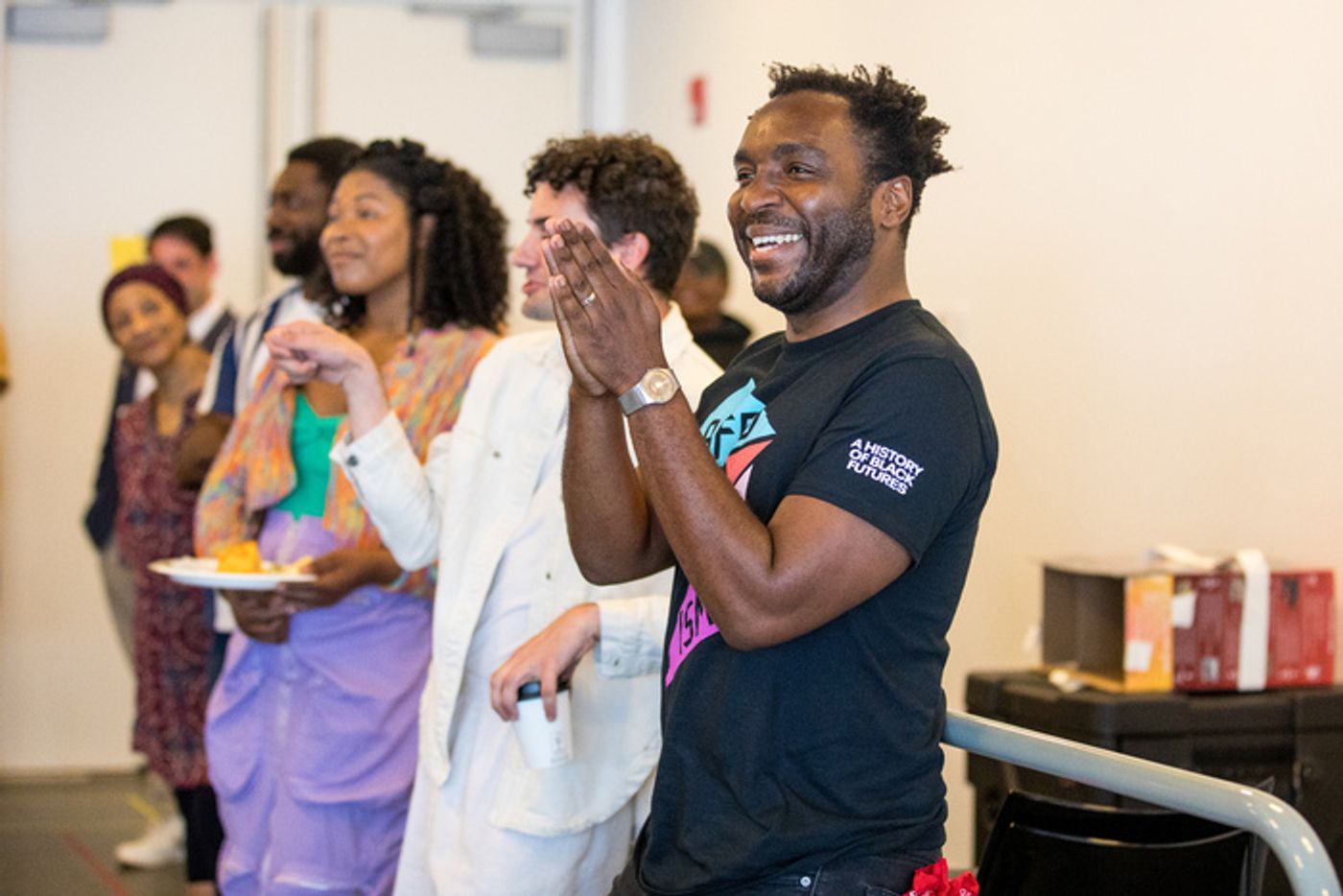 Photos: Go Inside Rehearsal for SIX CHARACTERS at Lincoln Center Theater/LCT3  Image