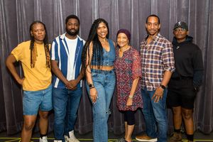 Seven F. B. Duncombe, Julian Robertson, Claudia Logan, Seret Scott, Will Cobb, and CG @ BroadwayWorld Seven F. B. Duncombe, Julian Robertson, Claudia Logan, Seret Scott, Will Cobb, and CG Photo