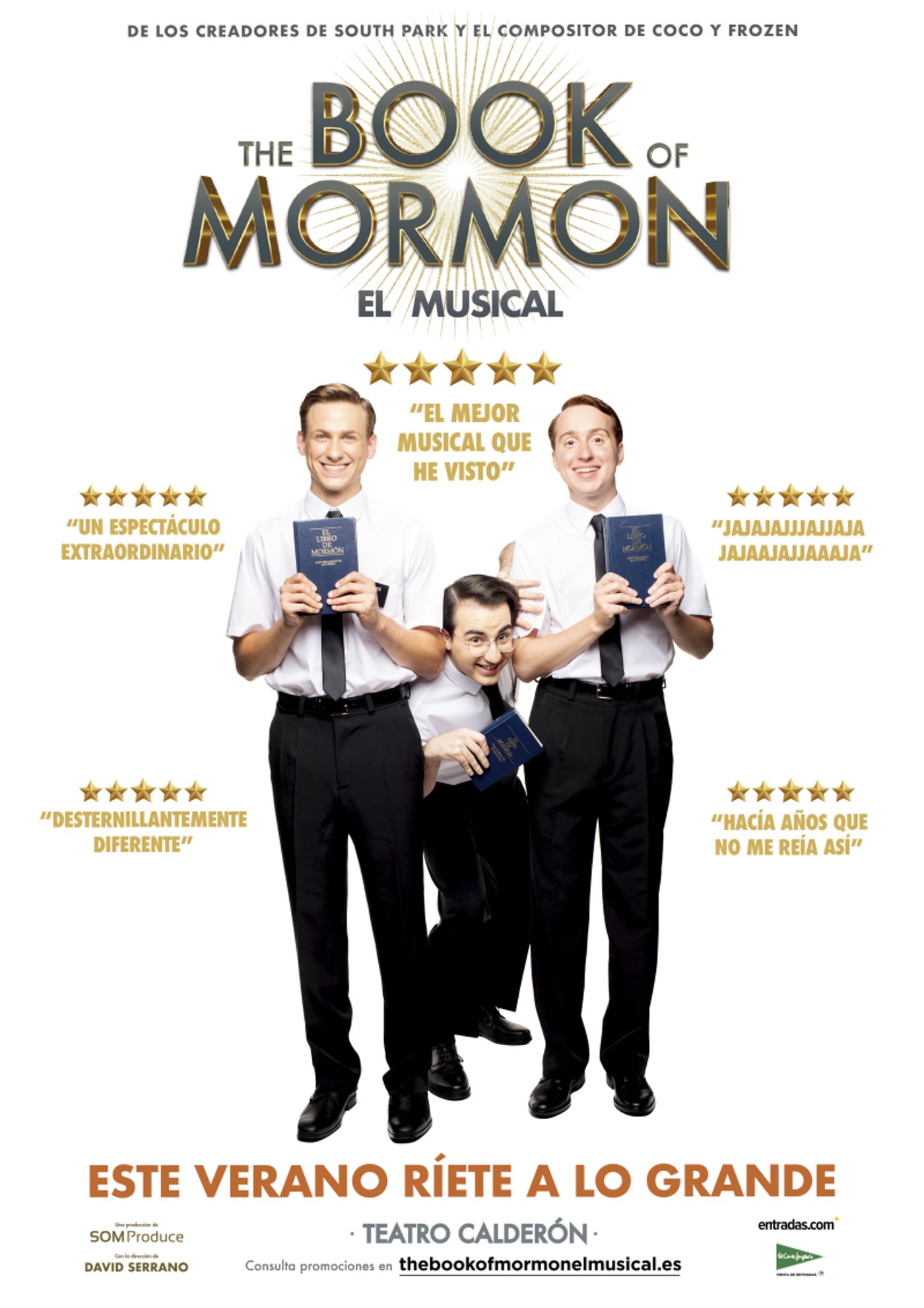 THE BOOK OF MORMON supera las 300 funciones en Madrid  Image