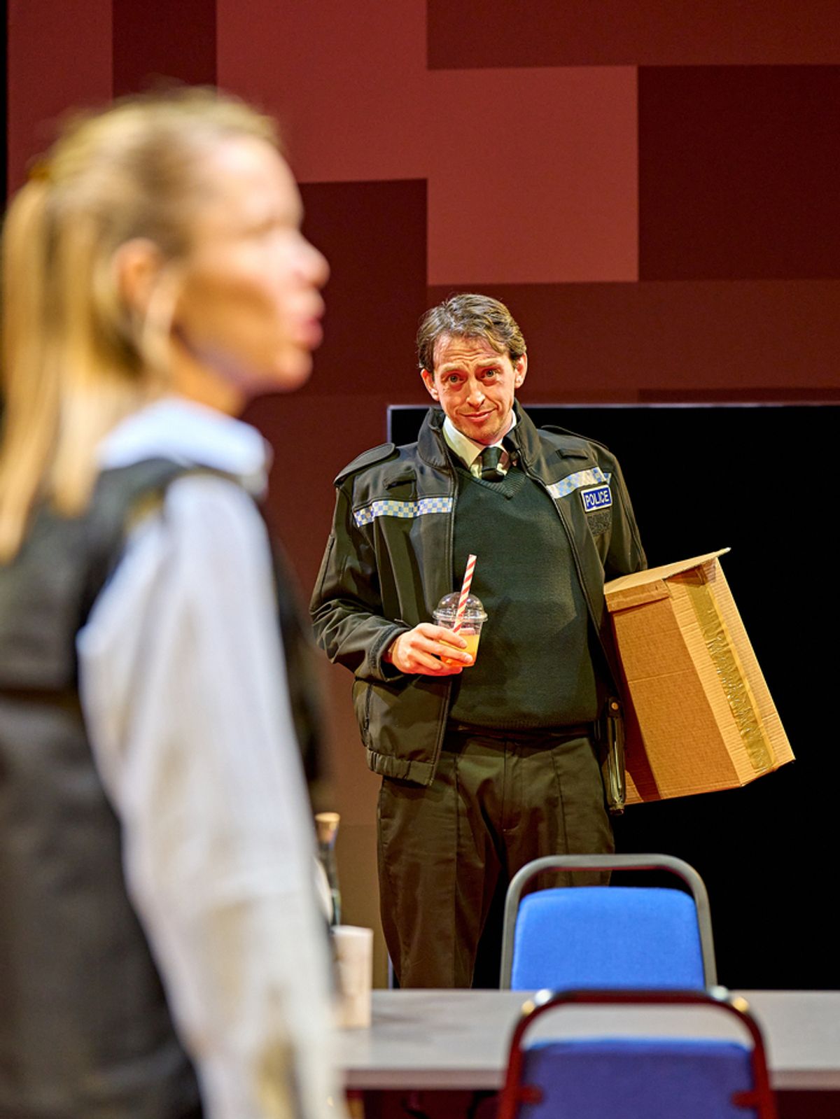 Anna Maxwell Martin, Zachary Hart at 