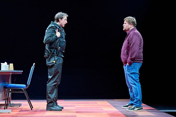 Zachary Hart, James Corden Photo