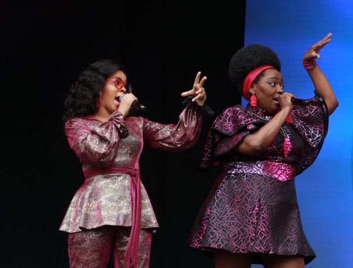 Photos: WICKED, FROZEN, CABARET, and More Perform at Day One of WEST END LIVE Photos: WICKED, FROZEN, CABARET, and More Perform at Day One of WEST END LIVE Image