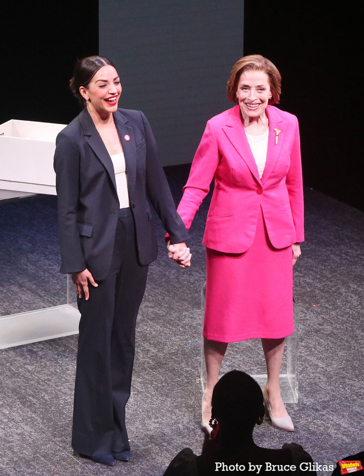 Ana Villafane and Holland Taylor at 