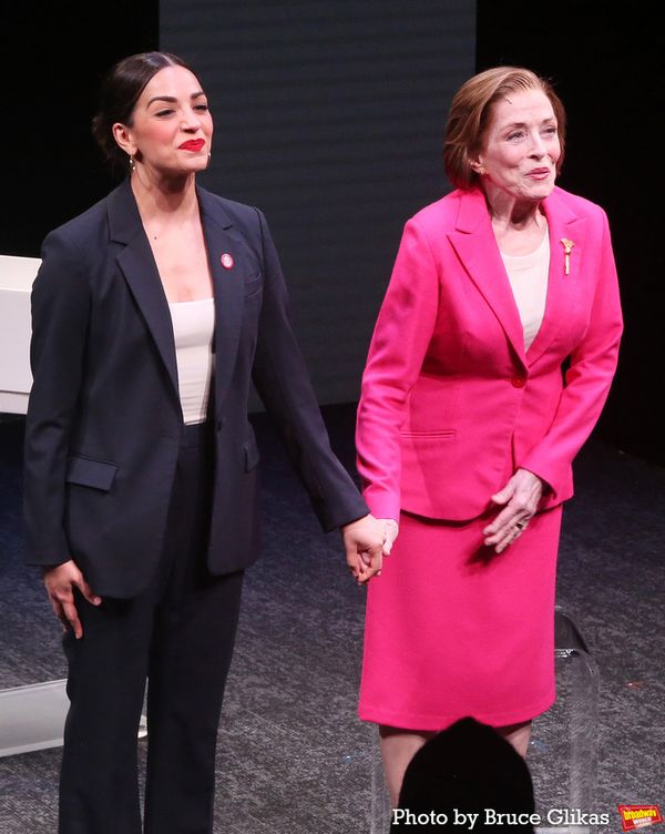 Ana Villafane and Holland Taylor Photo