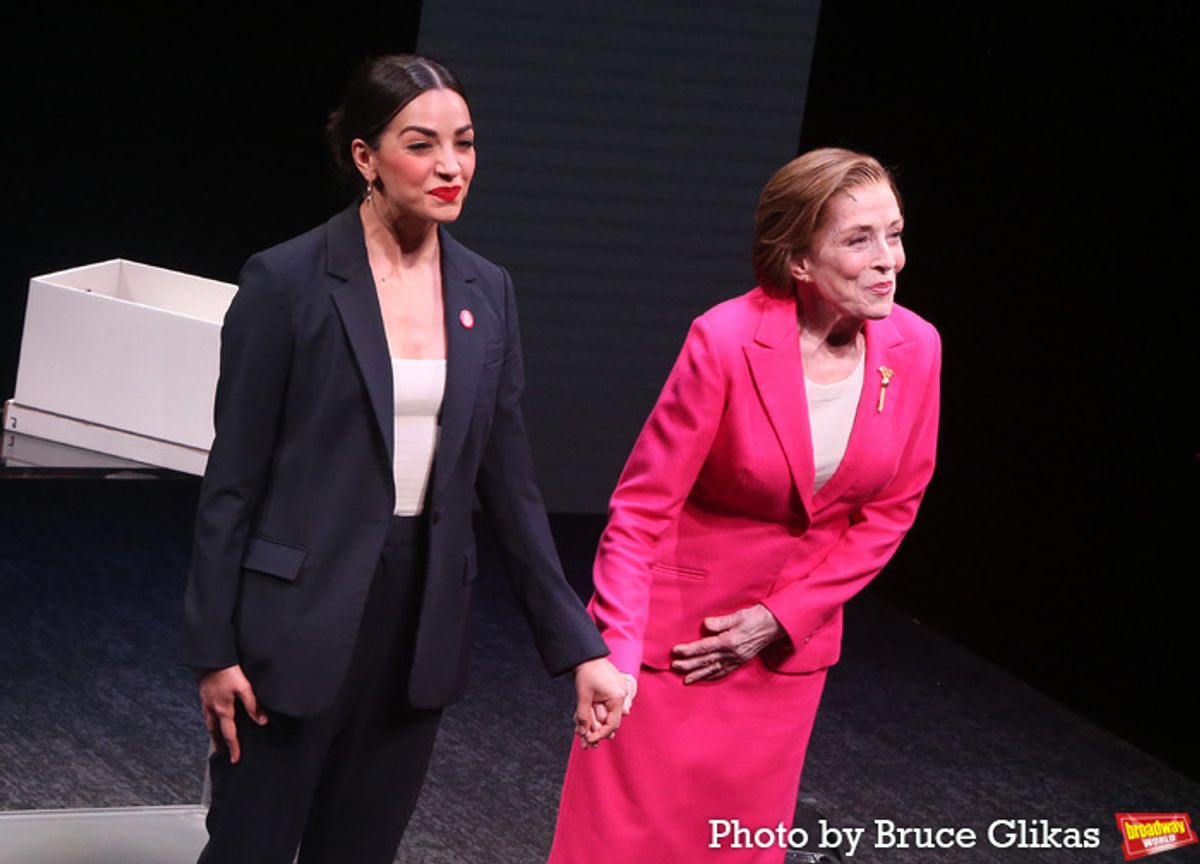 Ana Villafane and Holland Taylor at 