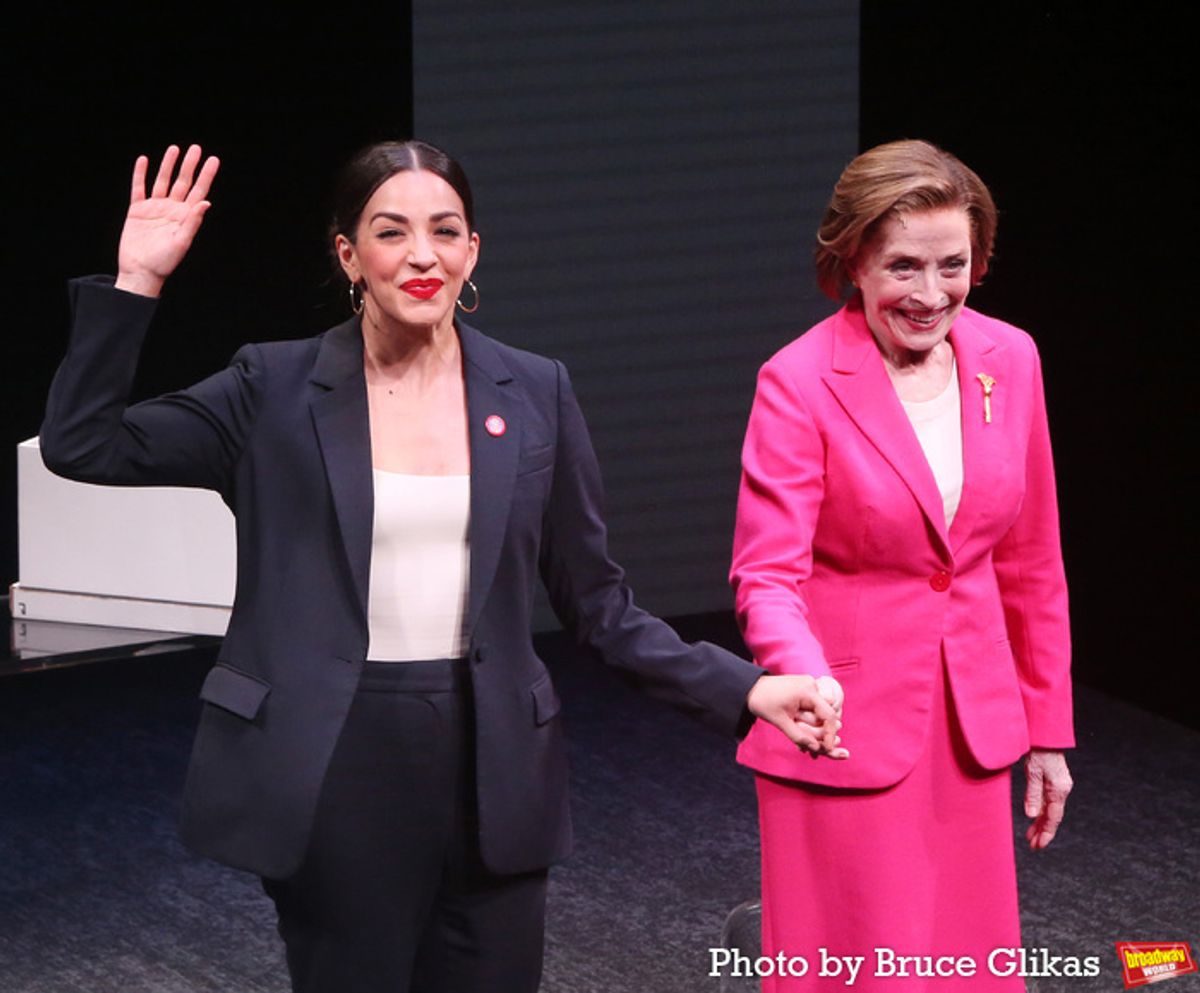 Ana Villafane and Holland Taylor at 