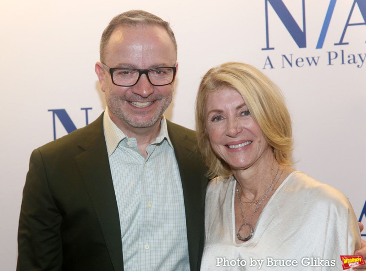 Playwright Mario Correa and Cindy Hall at 