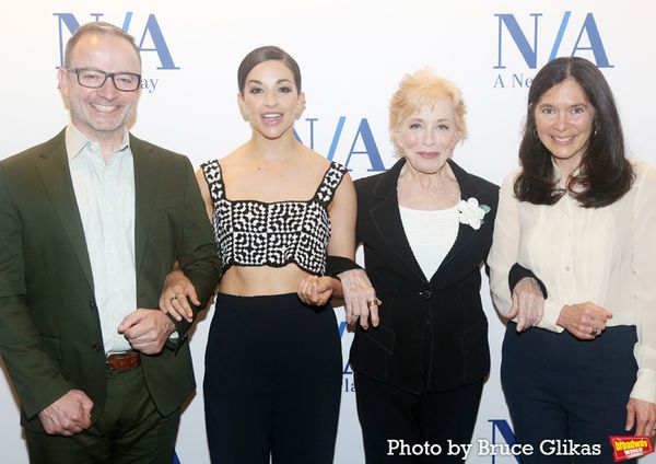 Playwright Mario Correa, Ana Villafane, Holland Taylor and Director Diane Paulus Photo