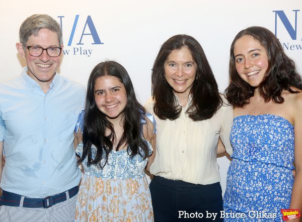 Randy Weiner, Katharine Weiner, Diane Paulus and Natalie Weiner Photo