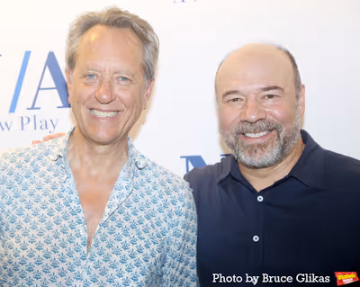 Richard E. Grant and Danny Burstein Photo