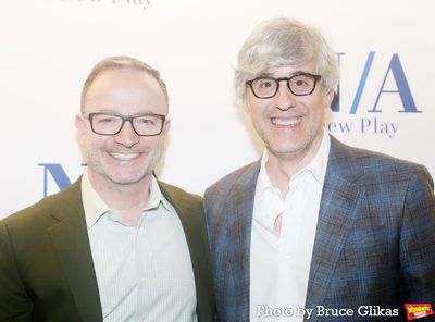 Playwright Mario Correa and Mo Rocca Photo